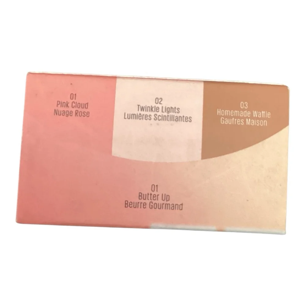 Kaja Play Bento Blendable Sculpting Trio Pink Brown Makeup